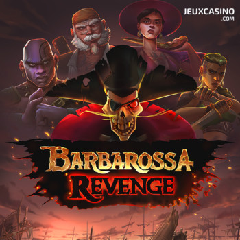 Barbarossa Revenge : une machine à sous de Peter & Sons et Yggdrasil Gaming qui sent bon la poudre à canon