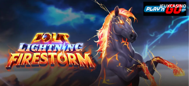 Machine à sous Colt Lightning Firestorm : le retour de l’étalon surpuissant de Play’n Go !