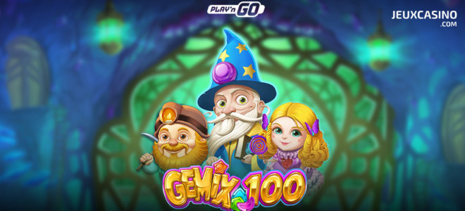 Une nouvelle aventure étincelante vous attend dans Gemix 100 de Play’n Go !