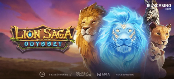 Lion Saga Odyssey : bienvenue dans la savane africaine sur les casinos Play’n Go !