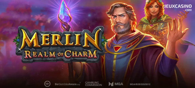 Machine à sous Merlin Realm of Charm : le voyage enchanté se poursuit sur les casinos en ligne Play’n Go