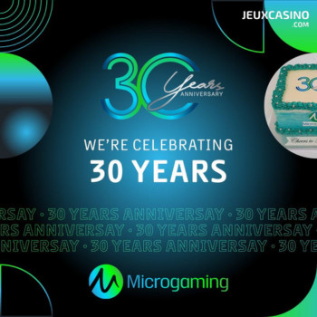 Microgaming célèbre son 30ème anniversaire et fait montre de sa vision prospective